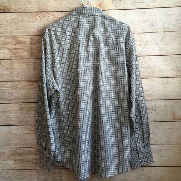 NEW WITH TAGS WRANGLER WRANCHER WESTERN SHIRT WITH PEARL SNAPS - Picture 5 of 7